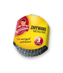 Burete metalic pentru vase, 3 bucăți, Anna Zaradna PB-1125 